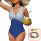 Fato de banho de uma peça para mulher com efeito modelador