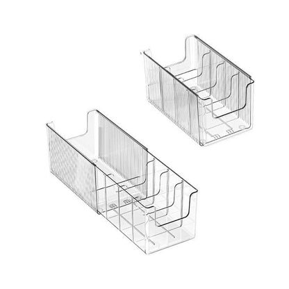 🔥 Organizador de medicamentos telescópico transparente — extensível, perfeito para um armário de medicamentos organizado 💊🗄️