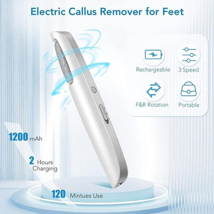 🔥Promoção quente com 50% de desconto!!⚡Mais de 50 mil unidades vendidas!❤️Removedor elétrico de calos⚡