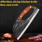 Ergonomic Kitchen Knife – Forward grip design,Cut veggies, meat with ease. A thoughtful gift for home cooks. 🍅🔪