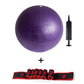 ⚽ Bola de Pilates de 9 polegadas – segura, inclui bomba e é ideal para fitness 📦💪