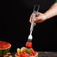 🍉 Compre 1 e ganhe 3 grátis - ✨Cortador de fruta e garfo 2 em 1 – Para servir fruta de forma rápida e fácil!🍓