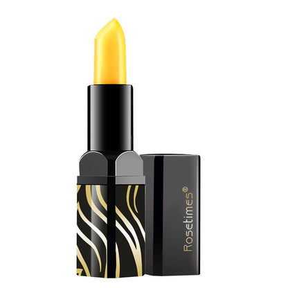 Bálsamo labial com caroteno que muda de cor