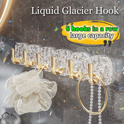 🎁Ganchos para porta com estampado de glaciares
