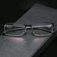 🔥Venda direta🔥Lentes de safira de alta dureza com tratamento anti-azul progressivo para visão de longe e de perto Óculos de leitura de dupla utilização