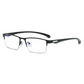 🔥Venda direta🔥Lentes de safira de alta dureza com tratamento anti-azul progressivo para visão de longe e de perto Óculos de leitura de dupla utilização