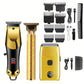 ⏳Promoção por tempo limitado⏰ Máquina de cortar cabelo elétrica multifuncional para homem – Lâminas de precisão, recarregável e de qualidade profissional para uso doméstico ✂️