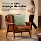 Capa de Almofada Decorativa Canelada Aconchegante