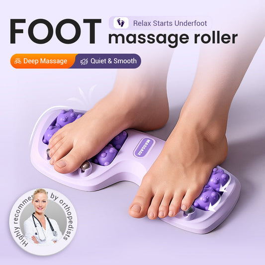 ⏰Promoção quente💜Rolo portátil para massagem dupla dos pés💜