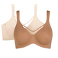 🏆 💐Soutien feminino elegante, transparente e com cobertura total, tamanho plus size
