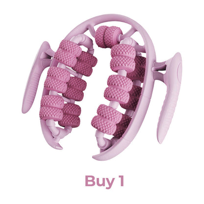 🦵 COMPRE 3 E GANHE 1 GRÁTIS! 💆‍♀️ Rolo massageador para pernas - Alivia a tensão muscular e melhora a circulação, portátil para uso doméstico/no escritório ✨📦