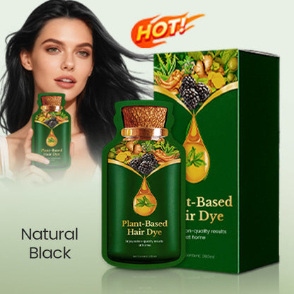 🔥Promoção 49% de desconto🔥Tinta para cabelo suave à base de plantas e de uso rápido