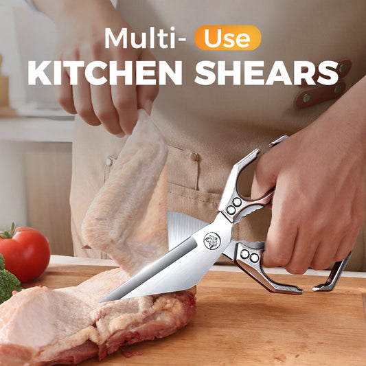 Tesouras de cozinha multifuncionais para uso intensivo