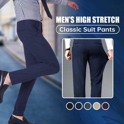 ⏳Desconto de 50% por tempo limitado⏰Calças clássicas masculinas de alta elasticidade👖