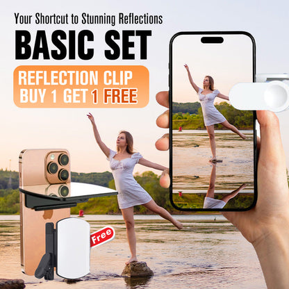 💜Lente com efeito espelhado - Capture reflexos impressionantes instantaneamente