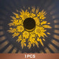 ☀️ Luminária Mandala Solar para Jardim e Pátio – Candeeiro de pé e aplique 2 em 1 – Decoração luminosa ornamental com efeito vintage – Resistente à ferrugem e durável