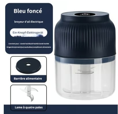 🔥PROMOÇÃO QUENTE 50% DE DESCONTO🔥Mini picador elétrico multifuncional sem fio para alho