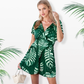 🌸Até 50% de desconto🔥Macacão casual com bolinhas florais e bolsos