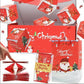 🎄Pré-venda de Natal por 17,99€!!🎅🎁Caixa de Presente Surpresa de Natal com Efeito Pop-up – Caixa Exclusiva Dobrável com Mecanismo de Salto (Estilo Envelope Vermelho)🎁