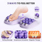 ⏰Promoção quente💜Rolo portátil para massagem dupla dos pés💜
