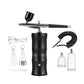 Kit de aerógrafo elétrico com compressor