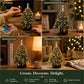 🎄✨ Kit Árvore de Natal com Missangas Faça Você Mesmo – 🎅Crie a sua própria decoração natalícia brilhante