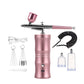 Kit de aerógrafo elétrico com compressor