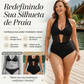 🏖️Biquíni de Cintura Alta com Controlo de Barriga e Top Halter