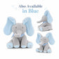 🐘🎶Elefante de Pelúcia Cantor Peek-A-Boo – Animal de Pelúcia Musical Interativo