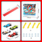 🎁 Presente surpresa 2026: Brinquedo de corrida DIY Hot Wheels Racetrack 🚗✨