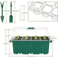 🥳Oferta Imperdível 2026🥳💞Mais de 50 mil unidades vendidas! 🎉🌱 50% de desconto! Tabuleiros de germinação com luz de cultivo – humidade ajustável, visualização transparente e ventilação. Cultive mudas fortes mais rapidamente! 🛡️✅