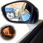 Espelho retrovisor em forma de coração para ângulo morto, espelho retrovisor lateral para automóvel, espelho retrovisor lateral universal tipo colar, acessórios exteriores para automóveis, SUV, camiões, presentes para homens, veículos, automóveis