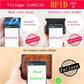 ⏳Promoção por tempo limitado⏰Carteira minimalista em pele com bloqueio RFID para homem – Ultrafina, em pele de vaca genuína de primeira camada, com design compacto para o dia a dia