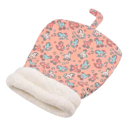 🐾 Ninho aconchegante para cães e gatos – em peluche e lavável à máquina; perfeito para o conforto e bem-estar do seu animal de estimação ✨
