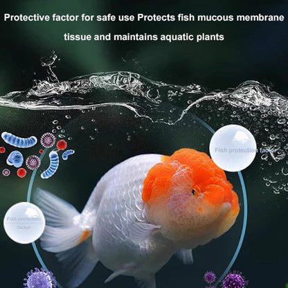 🌊 Ultimate Aquarium Water Stabilizer – Limpo, seguro, instantâneo!🐠