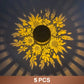 ☀️ Luminária Mandala Solar para Jardim e Pátio – Candeeiro de pé e aplique 2 em 1 – Decoração luminosa ornamental com efeito vintage – Resistente à ferrugem e durável