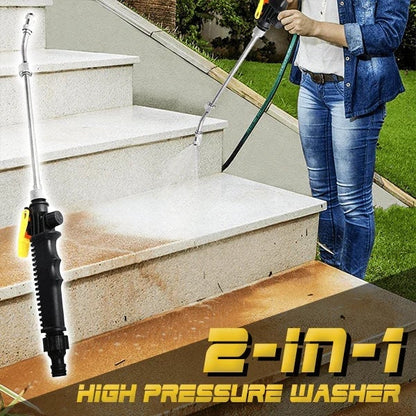 ⏰🔥50% DE DESCONTO POR TEMPO LIMITADO! ✨ Máquina de lavar de alta pressão 2 em 1 – Potente, rápida e perfeita para uma limpeza sem esforço 💦⚡