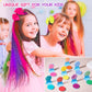 🥳ESCOLHA PRINCIPAL DE 2026🥳 Conjunto de Pó para Colorir o Cabelo – 8 Tons, Cobertura Uniforme, Solúvel em Água – Suave para o Cabelo, Cores Vivas e Puras – Perfeito para Festas e Eventos! 🌈💨