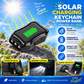 ✨Carregue em qualquer lugar, instantaneamente! Power bank solar sem fios em formato de porta-chaves