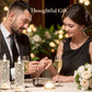 🎁 Velas de cristal com luzes LED – Luzes noturnas românticas para a mesa