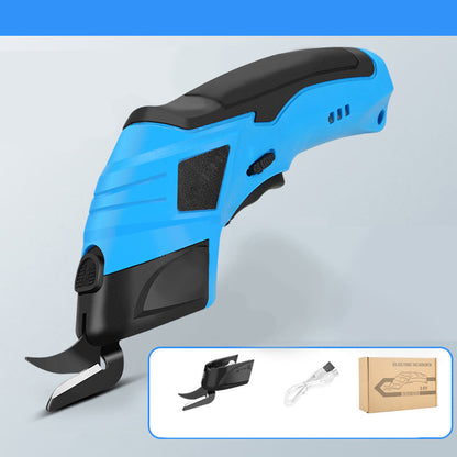 📢📢50 % DE DESCONTO !!✂️Tesoura elétrica recarregável portátil com bateria de lítio para cortar tecidos✂️