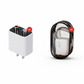 Adaptador de áudio Bluetooth estéreo Hi-Fi com saída AUX/RCA