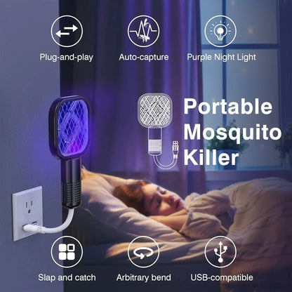 ✨NOVIDADE 2026🔥Mini mata-mosquitos USB💥Mata-mosquitos portátil, mata-insetos para controlo de pragas, mata-mosquitos para uso interior e exterior