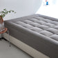 🛏️ 50% DESCONTO JÁ! ☁️ Protetor de colchão grosso, quentinho e com ótimo suporte – Conforto extra, respirável e lavável na máquina 🧼