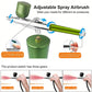 Kit de aerógrafo elétrico com compressor
