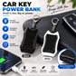 ✨Carregue em qualquer lugar, instantaneamente! Power bank solar sem fios em formato de porta-chaves