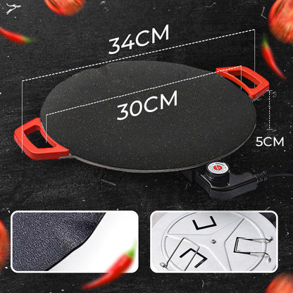 ⏳Oferta por tempo limitado⏰ Frigideira elétrica antiaderente para grelhar dentro de casa🍳