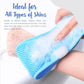 Escova de limpeza corporal em silicone HydratBath