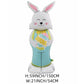 🎁Promoção antecipada de Páscoa🐰 Balão gigante 3D em forma de coelho, autossustentável, para alegrar as festas