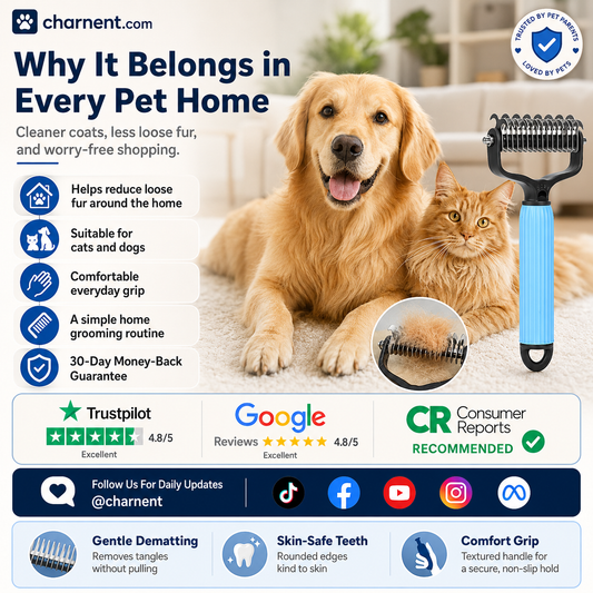 🐱🐕‍🦺ÚLTIMO DIA DE PROMOÇÃO: APENAS 13,99€!!🎁✨Escova de higiene para animais de estimação de dupla face
